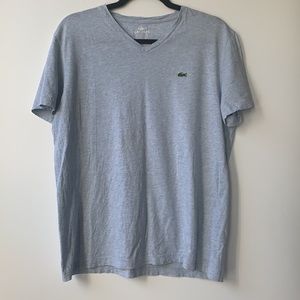 Lacoste Men's V-neck Pima Cotton Jersey T-shirt